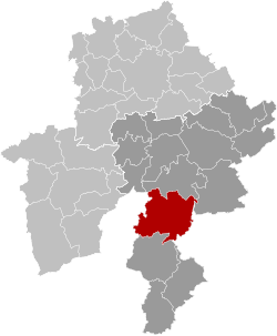 Beauraing Namur Belgium Map
